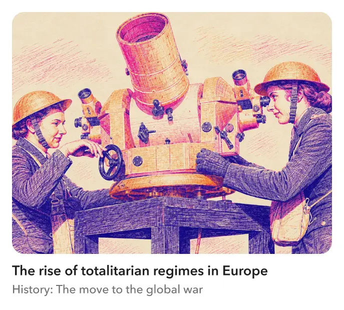 The rise of totalitarian regimes in Europe