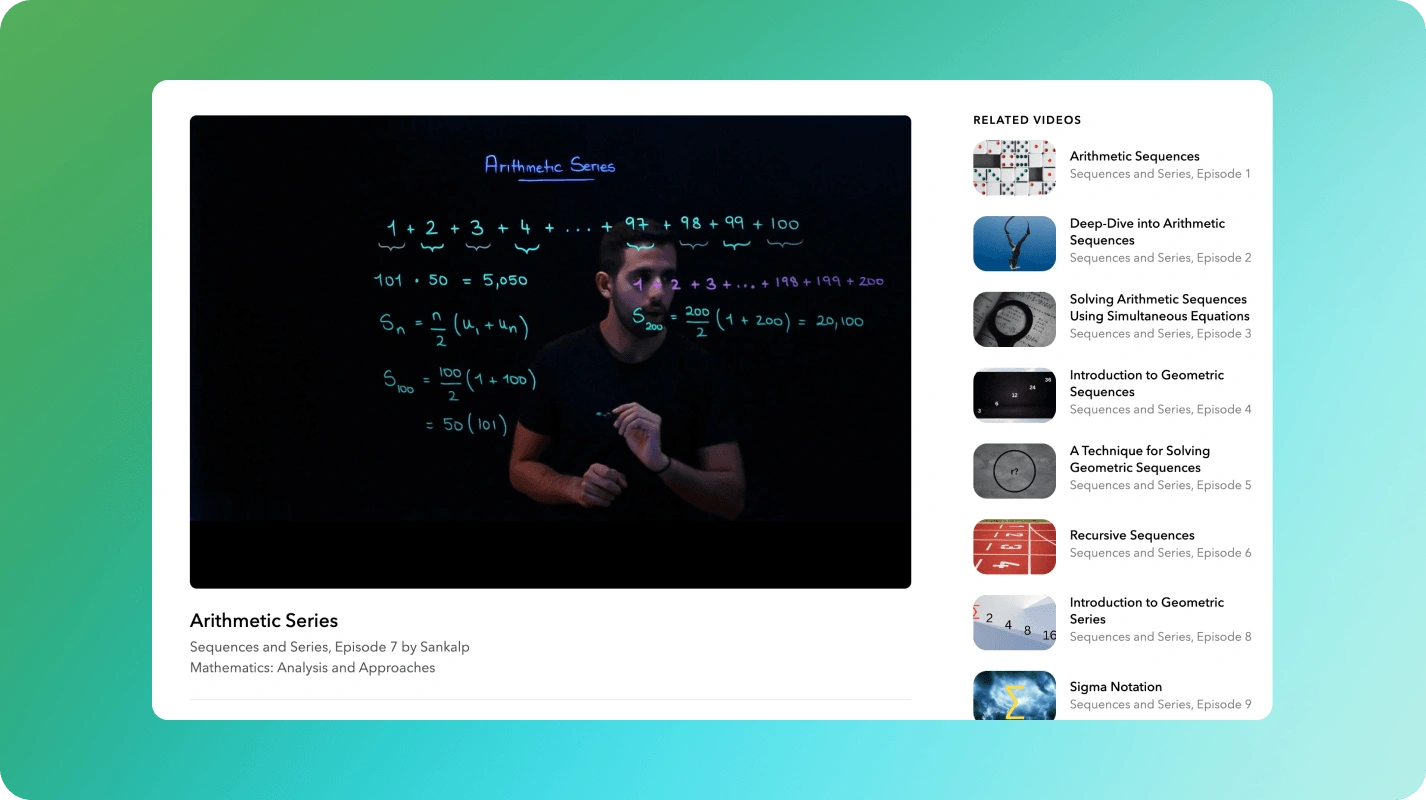 206 lessons — every method worked through on screen 206 lessons — every method worked through on screen