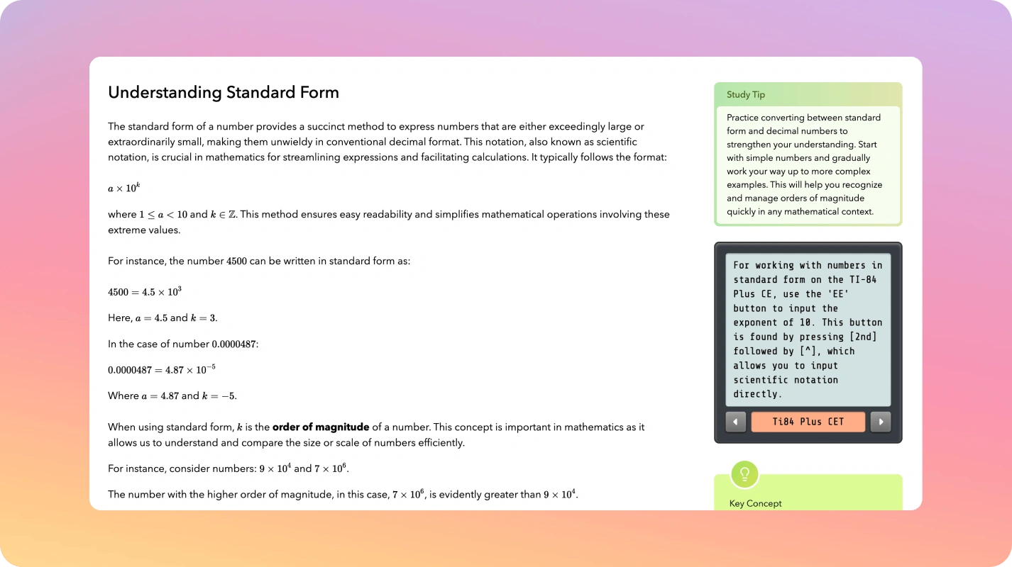 Data, modelling, and GDC-supported examples for every topic Data, modelling, and GDC-supported examples for every topic