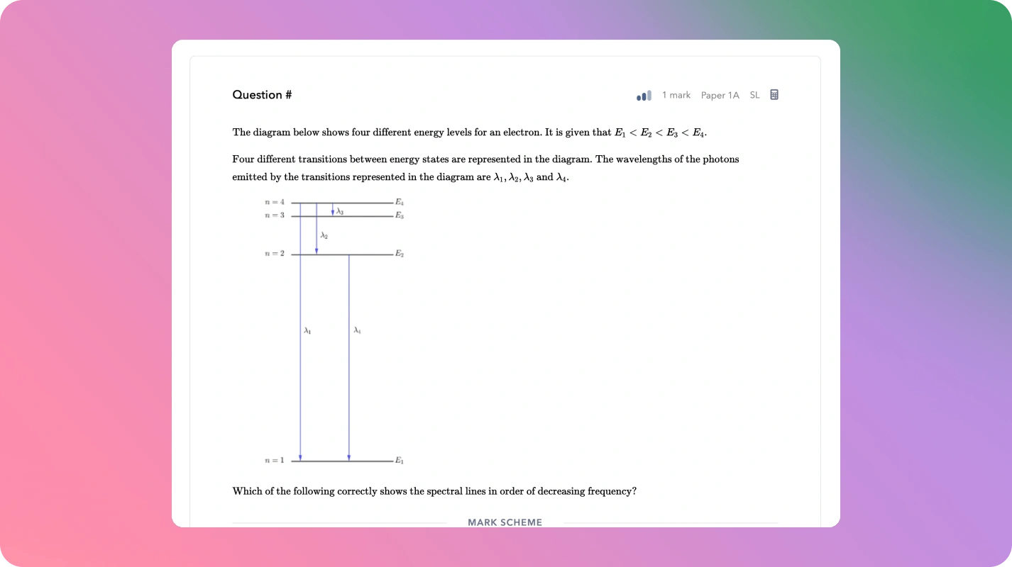 1,800+ problems modelled on real Physics papers 1,800+ problems modelled on real Physics papers