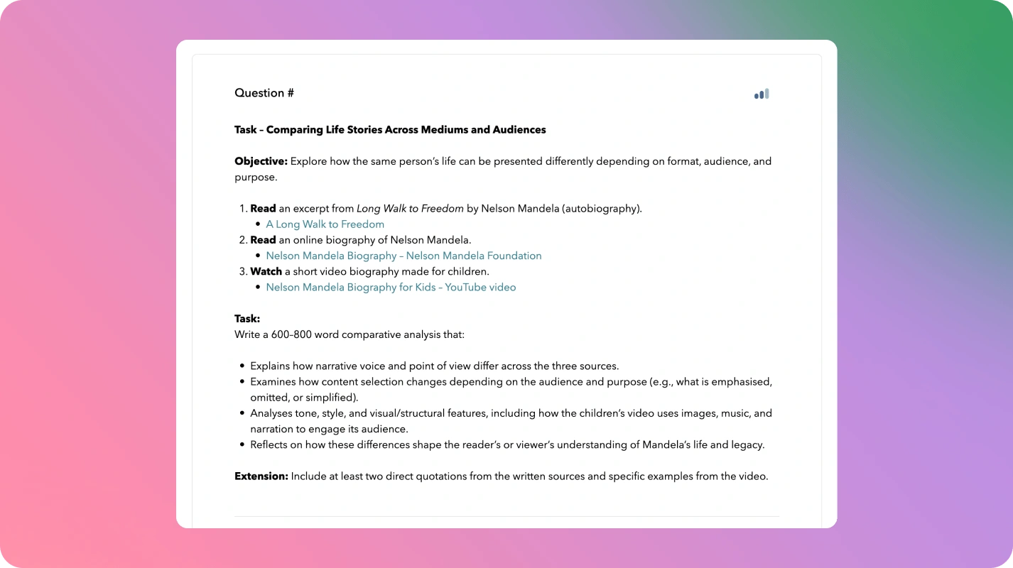 Practice for every paper — and the Individual Oral Practice for every paper — and the Individual Oral