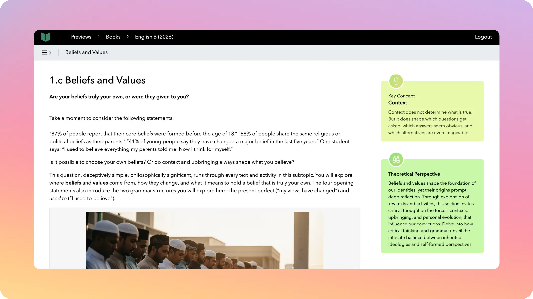 The five themes, taught through the text types students need to master The five themes, taught through the text types students need to master
